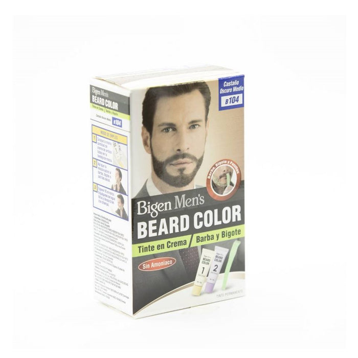 Tinte Para Barba Beard Color #B104 Castaño Oscuro Medio