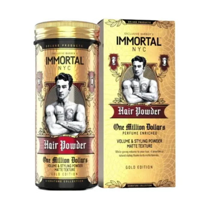 Immortal Polvo Texturizador One Million Dollars Negro 20gr