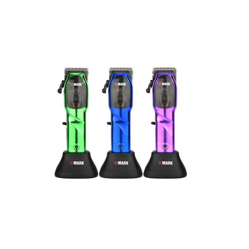 Wmark® Clipper NG-9003 Blue Cortadora Inalámbrico con Motor Magnético