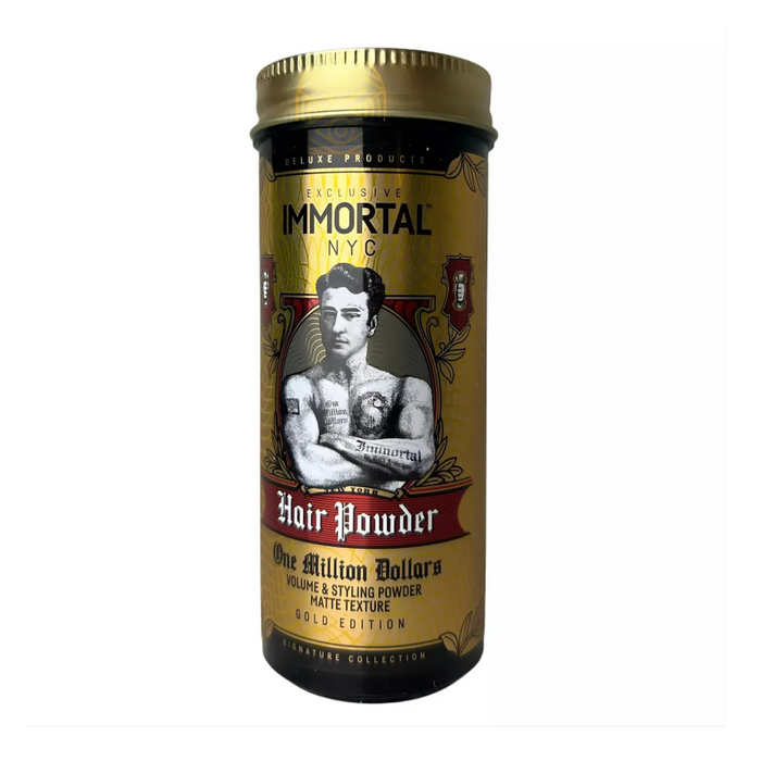 Immortal Polvo Texturizador One Million Dollars Negro 20gr