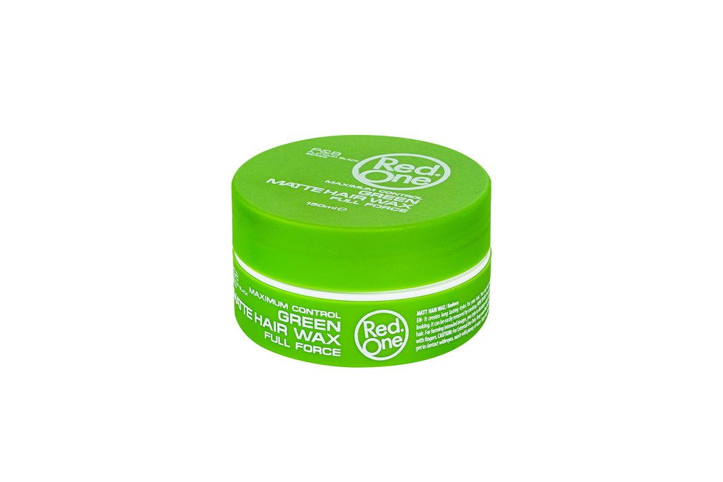 Cera Peinado Red One Matte Hair Wax Green 150ml