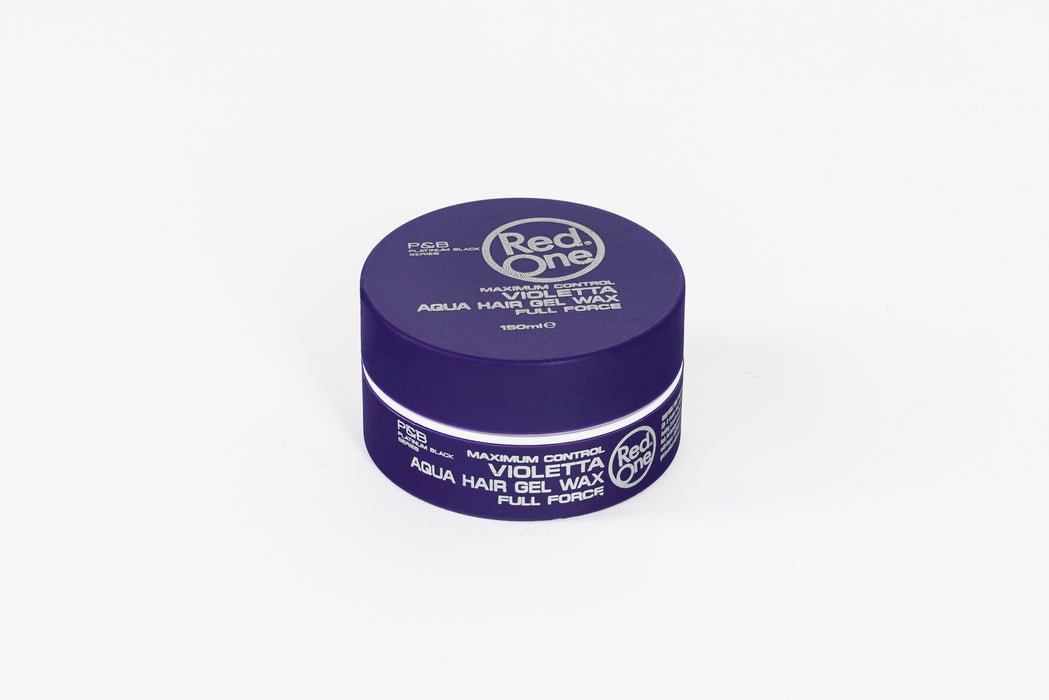 Cera Capilar Red One Aqua Hair Gel Wax Violetta 150ml