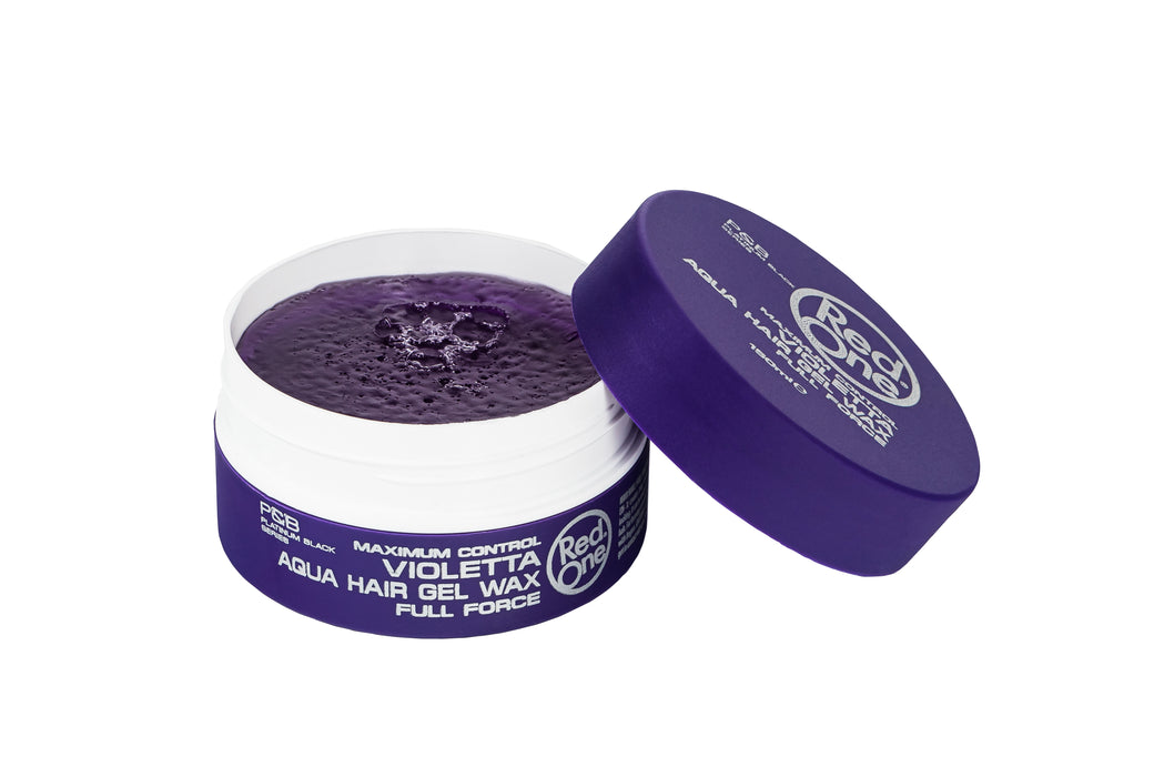 Cera Capilar Red One Aqua Hair Gel Wax Violetta 150ml