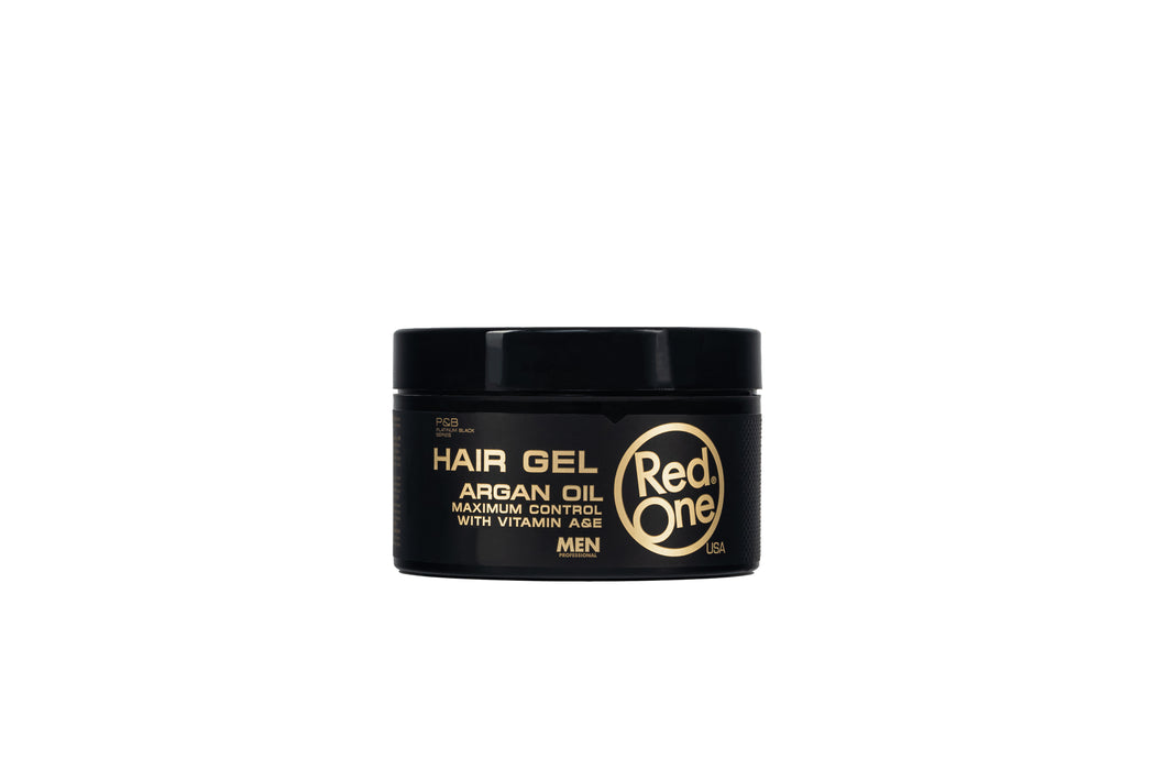 Gel Red One Argan Para El Cabello 450ml Gold Con Vitamina