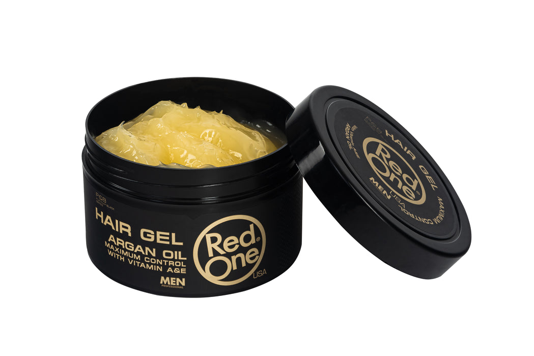 Gel Red One Argan Para El Cabello 450ml Gold Con Vitamina