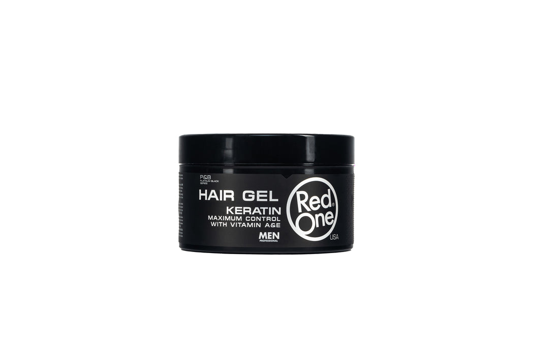 Gel Red One Keratin Para El Cabello 450ml Silver Con Vitamina