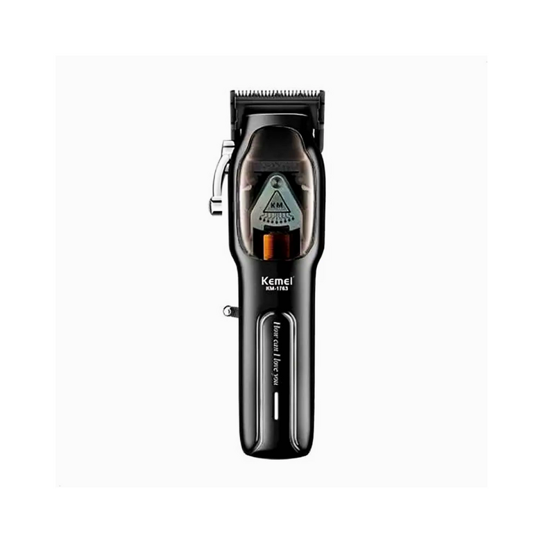 Maquina Cortadora De Pelo KM-1763 9000RPM Con Base De Carga