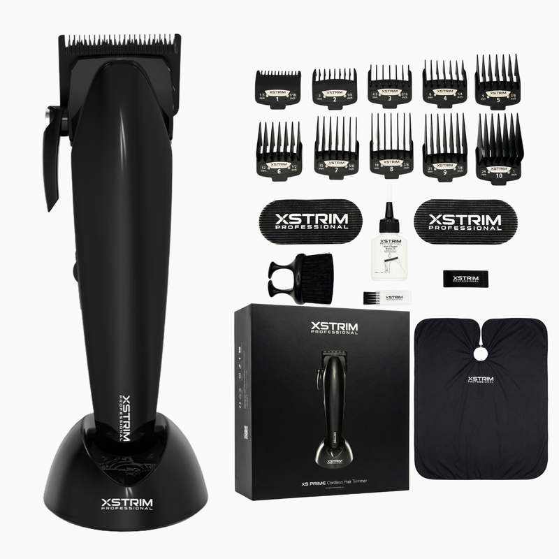 Maquina Cortepelo XSTRIM Profesional XSPrime Inalámbrica Negro