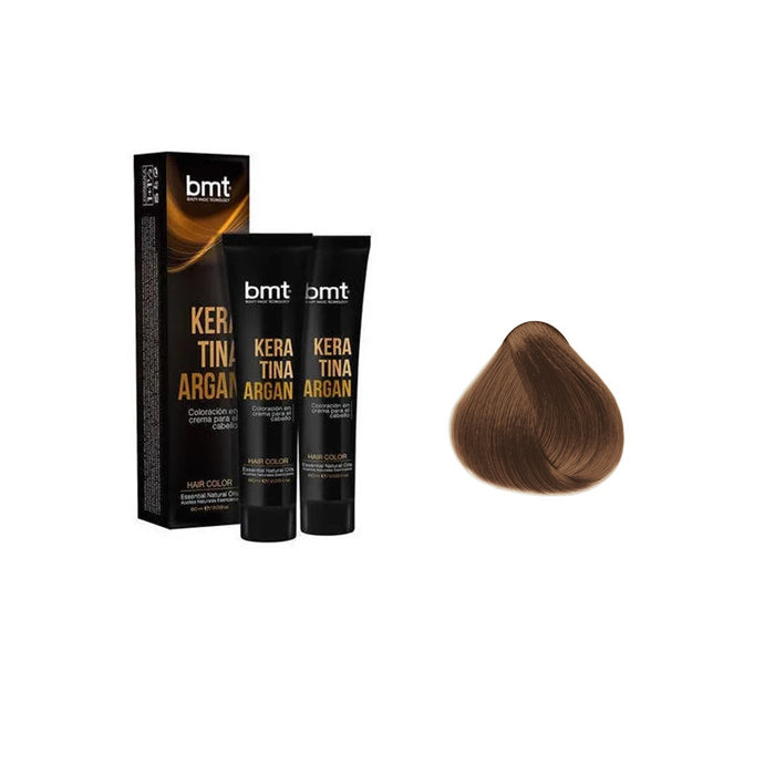 BMT COLORACION KERATINA ARGAN 7.35 RUB MEDIO CHOCOLATE