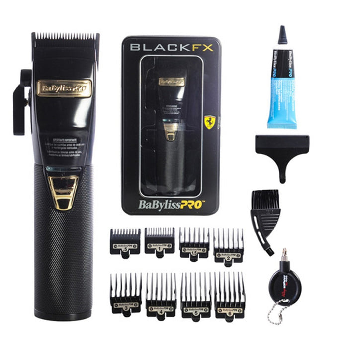 Máquina De Cortar Pelo Babyliss 4barbers Black Fx Stay Gold