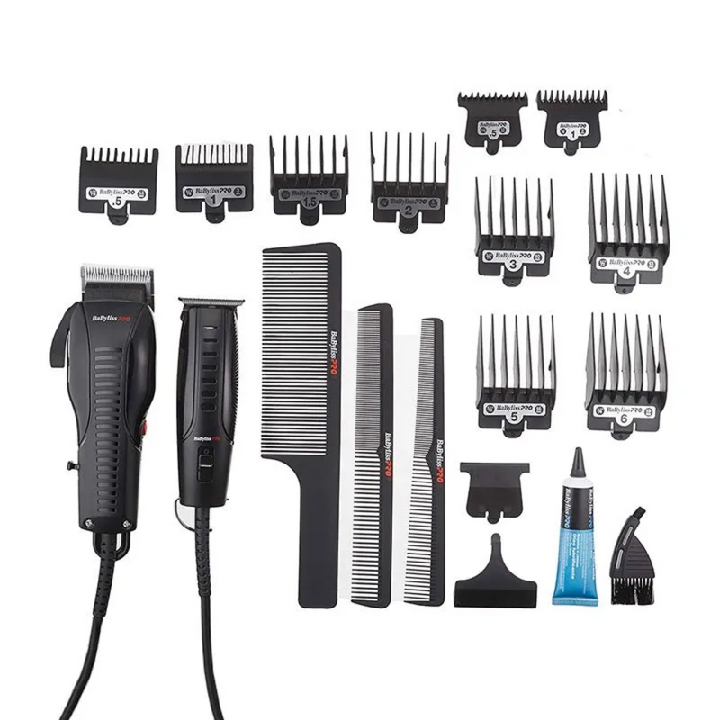 Barber Combo Corta Pelo Desvelladora Peinetas Babyliss Barbero