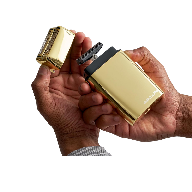 Afeitadora Profesional Babyliss Pro Foil Fx02 Shaver Gold