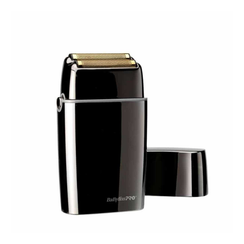 Afeitadora Métalica Doble Hoja Inalámbrica Babylisspro Negro