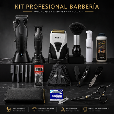Combo Todo En Uno Para Iniciar Tu Barbería