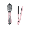 Kit BaBylissPRO Cepillo Secador y Plancha 4091 Rosa BNTPBKPP44UZ