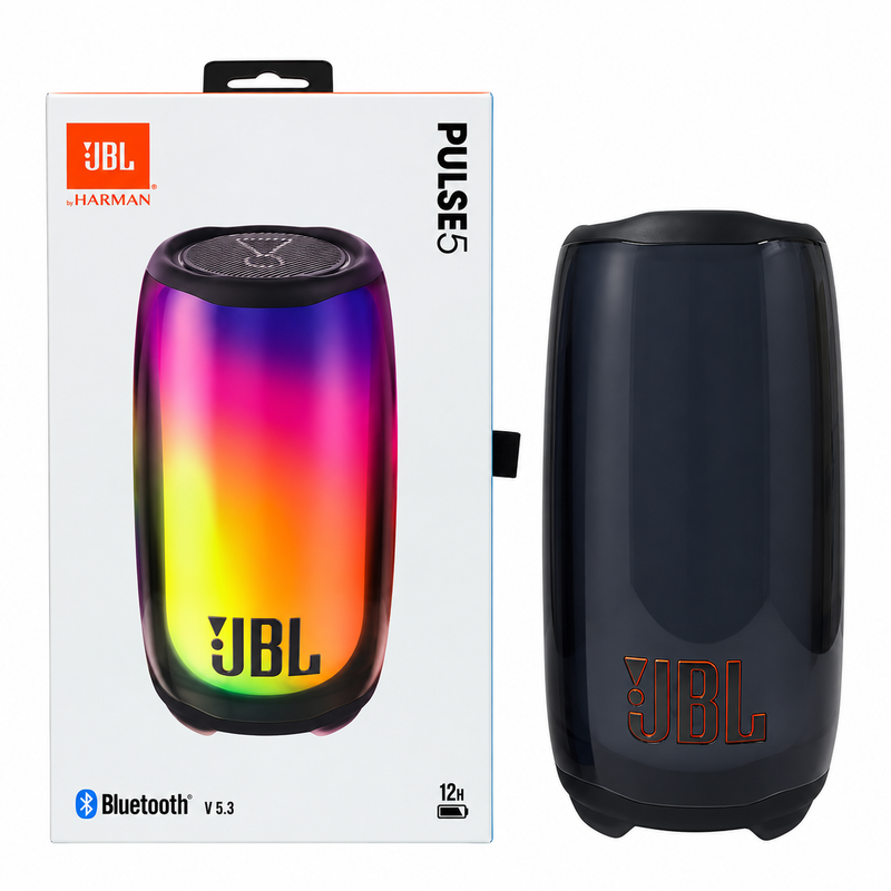 Parlante JBL Pulse 5 Bluetooth Portátil con Luces LED