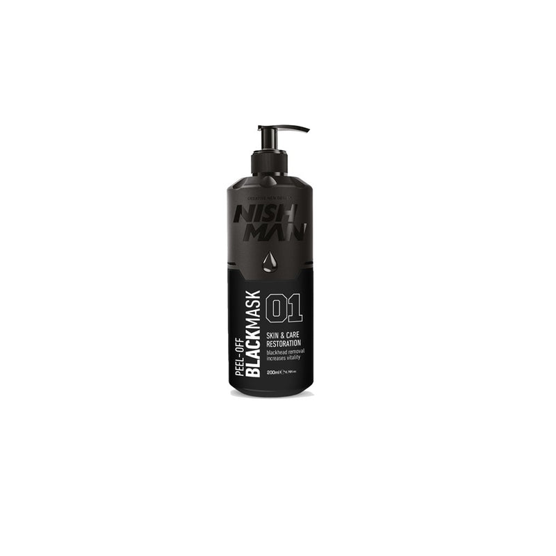 Nishman Máscara Facial Peel-off N°01 Black 200 Ml