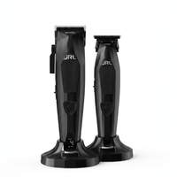 Set JRL Diamante Clipper + Trimmer Negro 8200 RPM