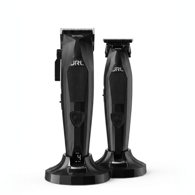 Set JRL Diamante Clipper + Trimmer Negro 8200 RPM