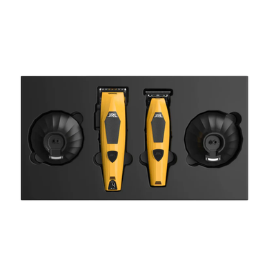 Set JRL Diamante Clipper + Trimmer Amarillo 8200 RPM