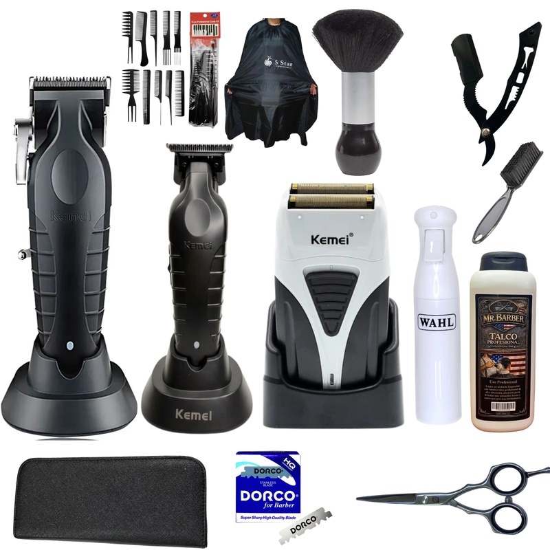 Combo Todo En Uno Para Iniciar Tu Barbería