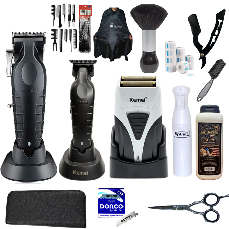 Combo Todo En Uno Para Iniciar Tu Barbería