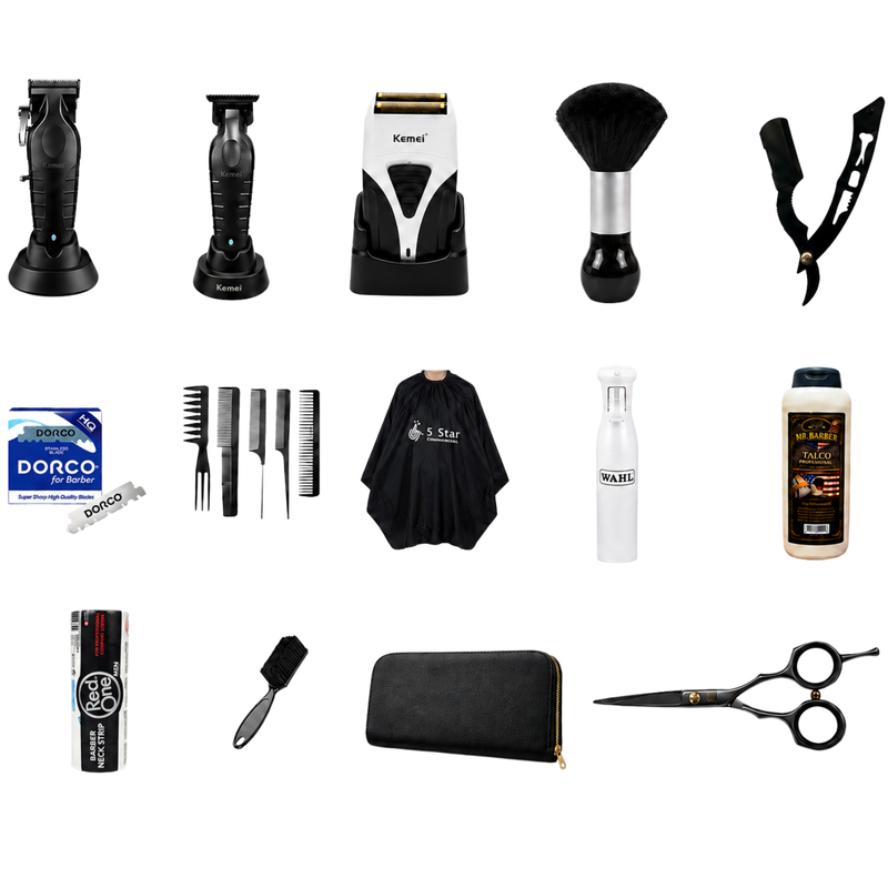 Combo Todo En Uno Para Iniciar Tu Barbería