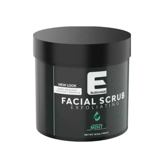 Facial Scrub Elegance Exfoliante Limpieza Fragancia Menta 500ML