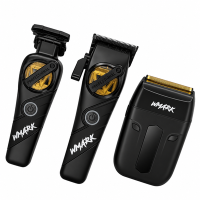 Kit de Barbería WMARK NG-1613 3 en 1 Negro Profesional