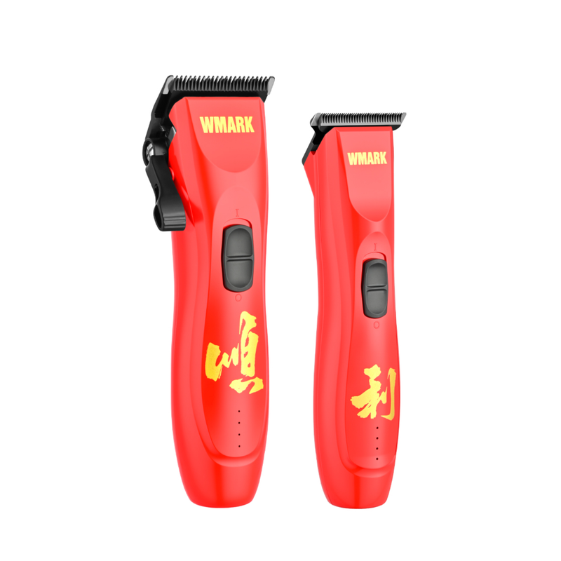 Kit Barbería WMARK NG-7604 Cortapelo y Trimmer 8000 RPM