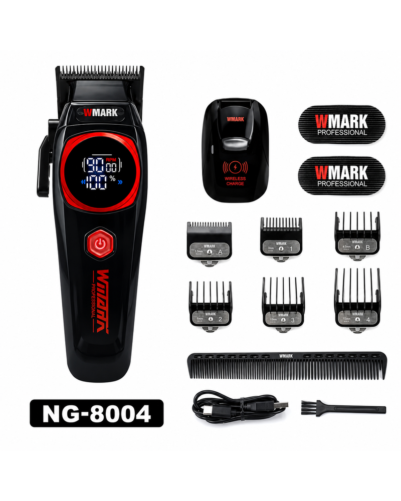 Combo WMARK NG-8004 + NG-8204 Cortapelo y Trimmer