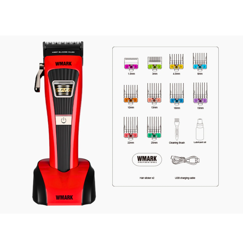 Máquina Cortapelo Wmark NGV1 Raptor Motor BLDC Rotor 8500RPM