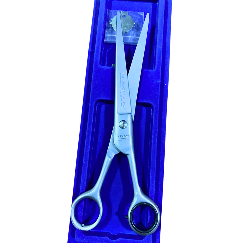 Tijera Henbor Italiana MicroDentada 800 Barber Line 9''