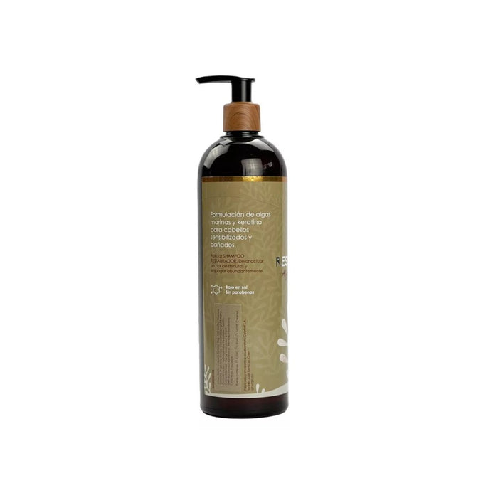 Marina Vital Shampoo Restaurador Keratina Sin Sal 500 ml