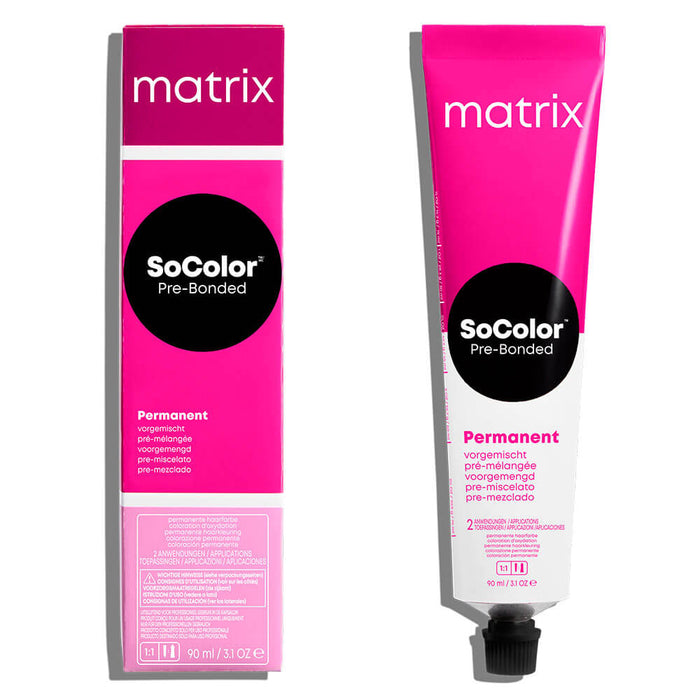 TINTURA MATRIX SOCOLOR PRE BONDED 6M 90ML 6.8 RUBIO OSCURO MOCCA