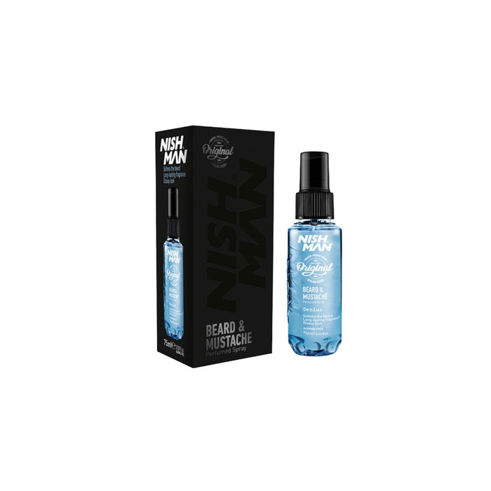 Nishman Spray Perfumado para Barba y Bigote Genius 75ml.