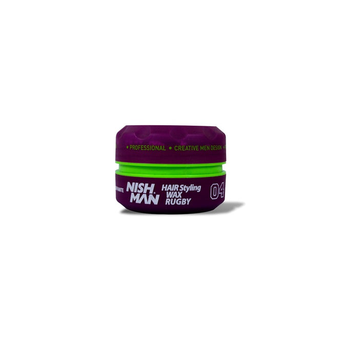 Cera Cabello Nishman 04 RUGBY Fijación Brillo Firmeza Wax