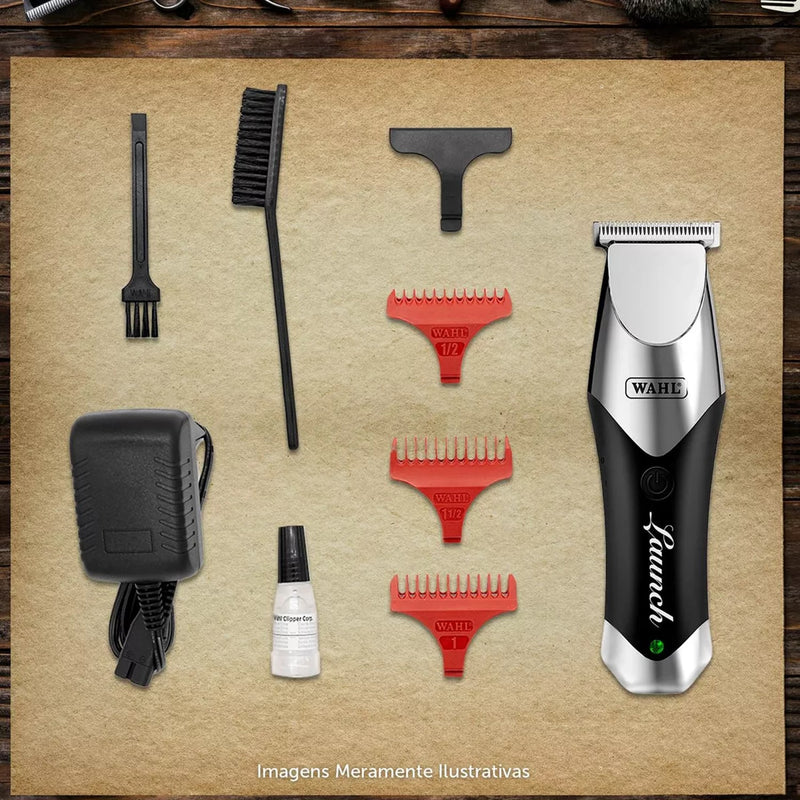 Máquina Patillera Wahl Launch Trimmer Bateria Recargable