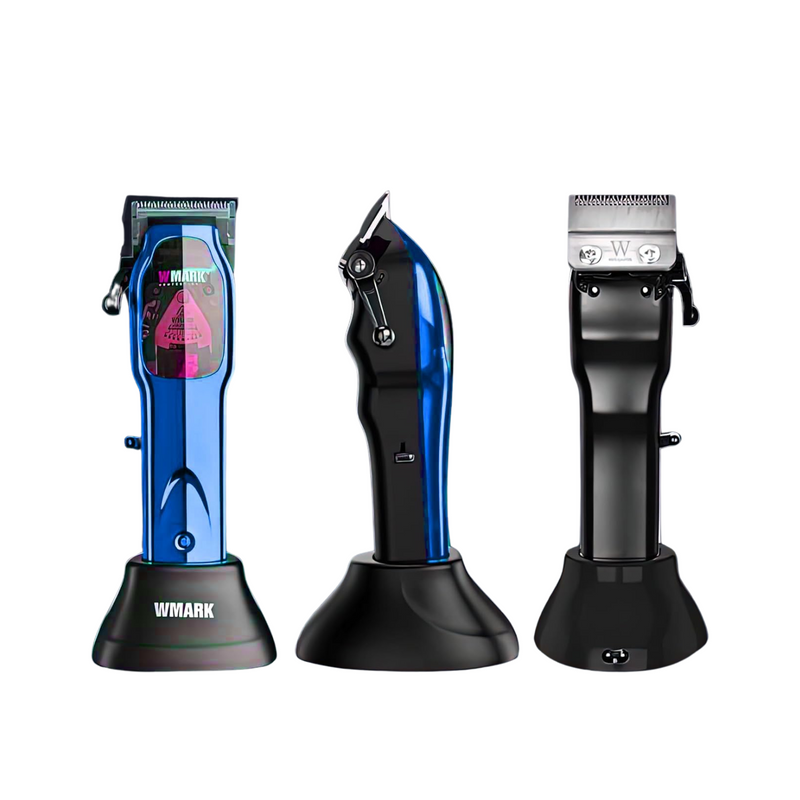 Wmark® Clipper NG-9003 Blue Cortadora Inalámbrico con Motor Magnético