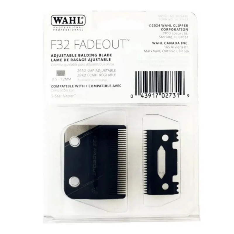 Repuesto De Cuchilla Wahl Vapor F32 Fadeout