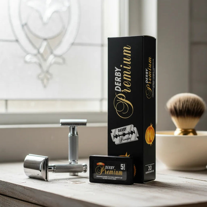 Filo Para Navaja Peluquería Barbería Derby Premium X 100 U