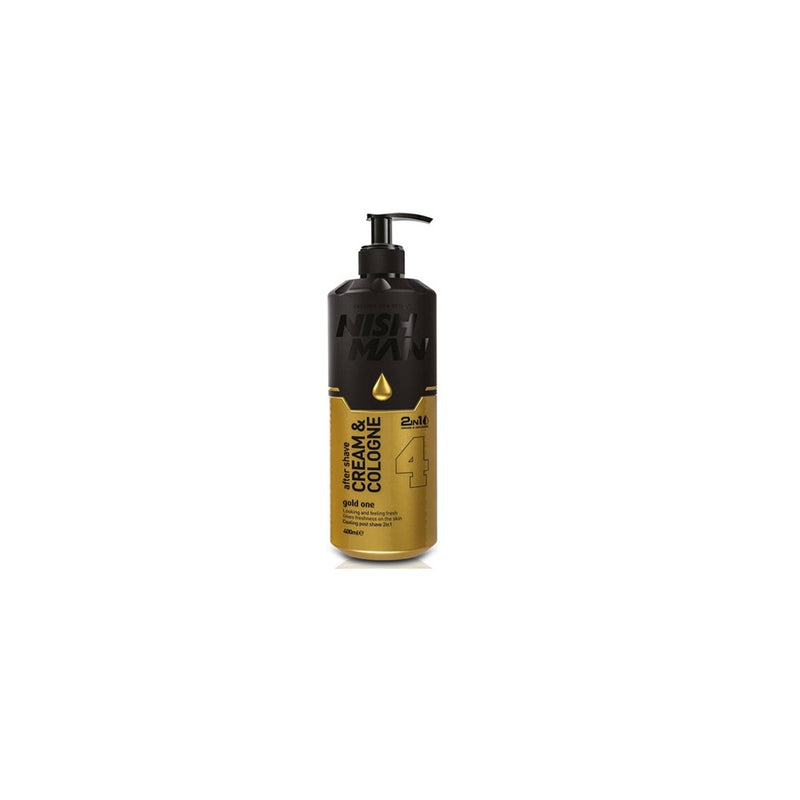 Nishman Crema y Colonia After Shave N°04 Gold One 400 Ml
