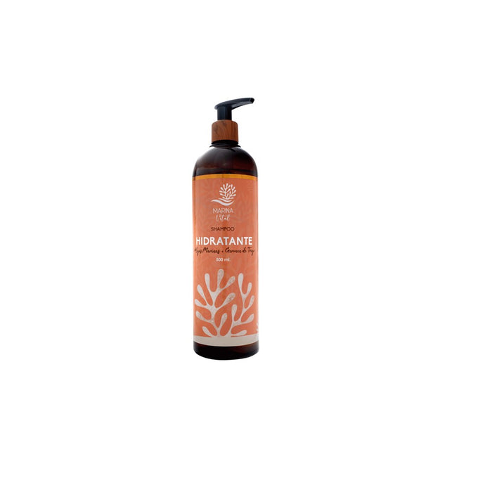 Marina Vital Shampoo Poder Hidratante Sin Sal 500 ml