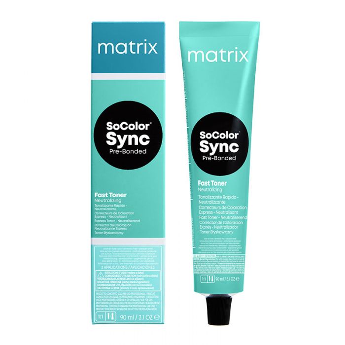 TINTURA MATRIX SOCOLOR SYNC ANTI-YELLOW 90ML