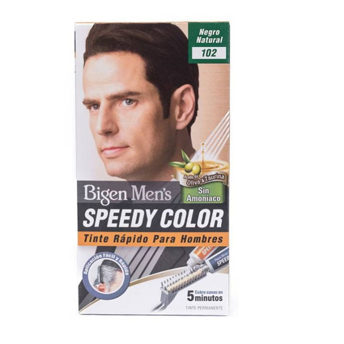 Tinte Rápido Para Hombre 102 Negro Natural Speedy Color