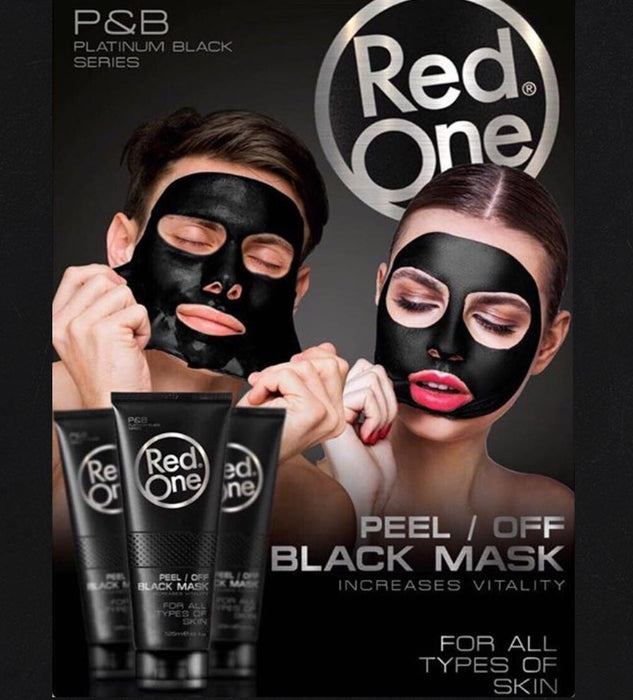 Mascarilla Facial Red One Peel Off Black Mask 125 Ml