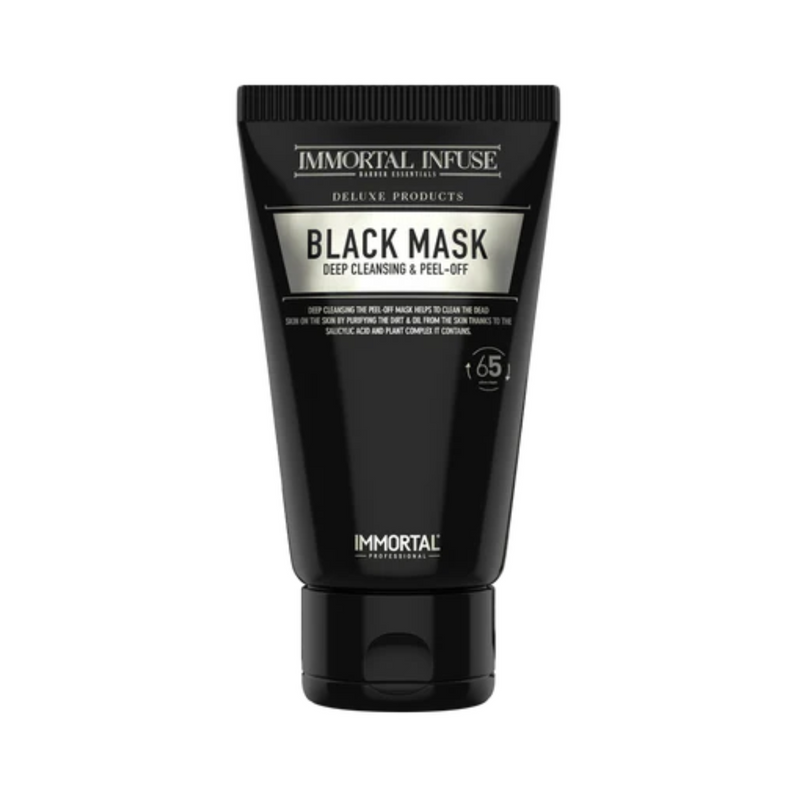 IMMORTAL NYC Mascarilla Carbón Scrub Para Facial Black 150mL