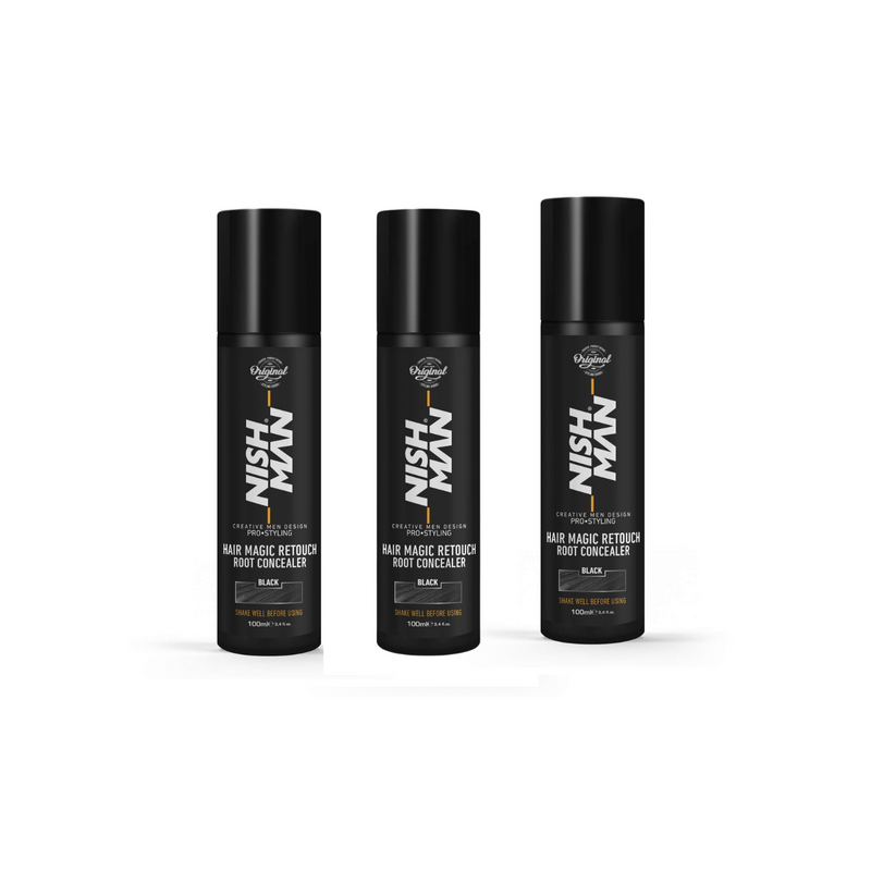 Nishman Magic TouchUp Root Concealer, Spray de retoque voluminizador