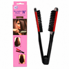 Cepillo Alisador Profesional Plegable para Viaje Rojo
