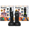Combo Barbería Kemei KM-1386 Cortadora + KM-1385 Trimmer